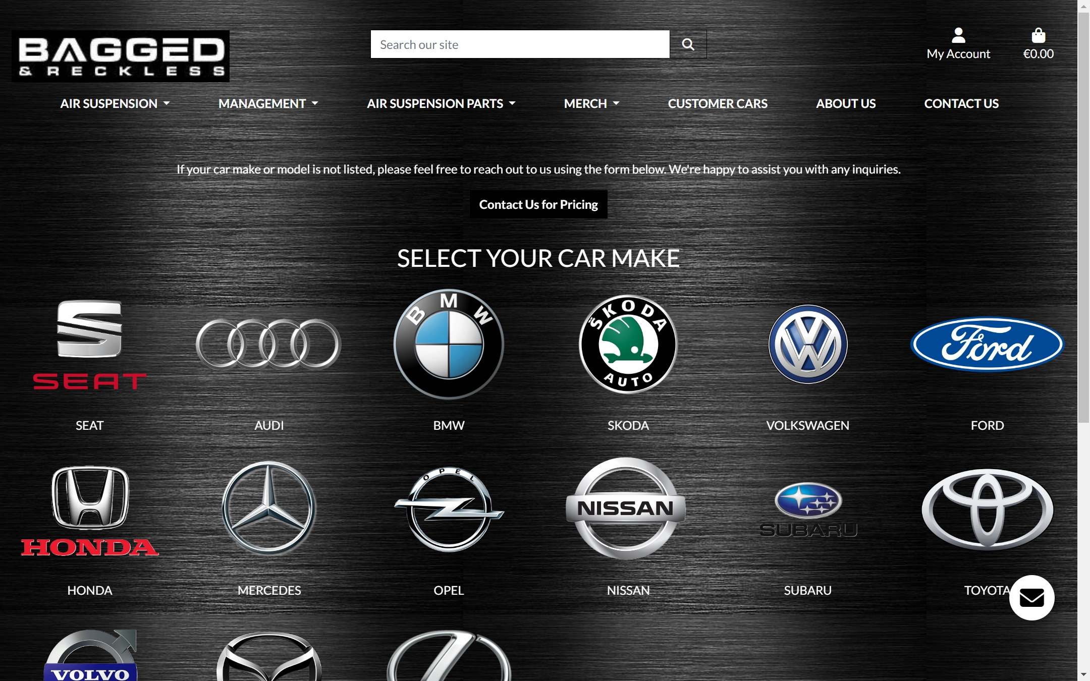 Air Suspension Browsing