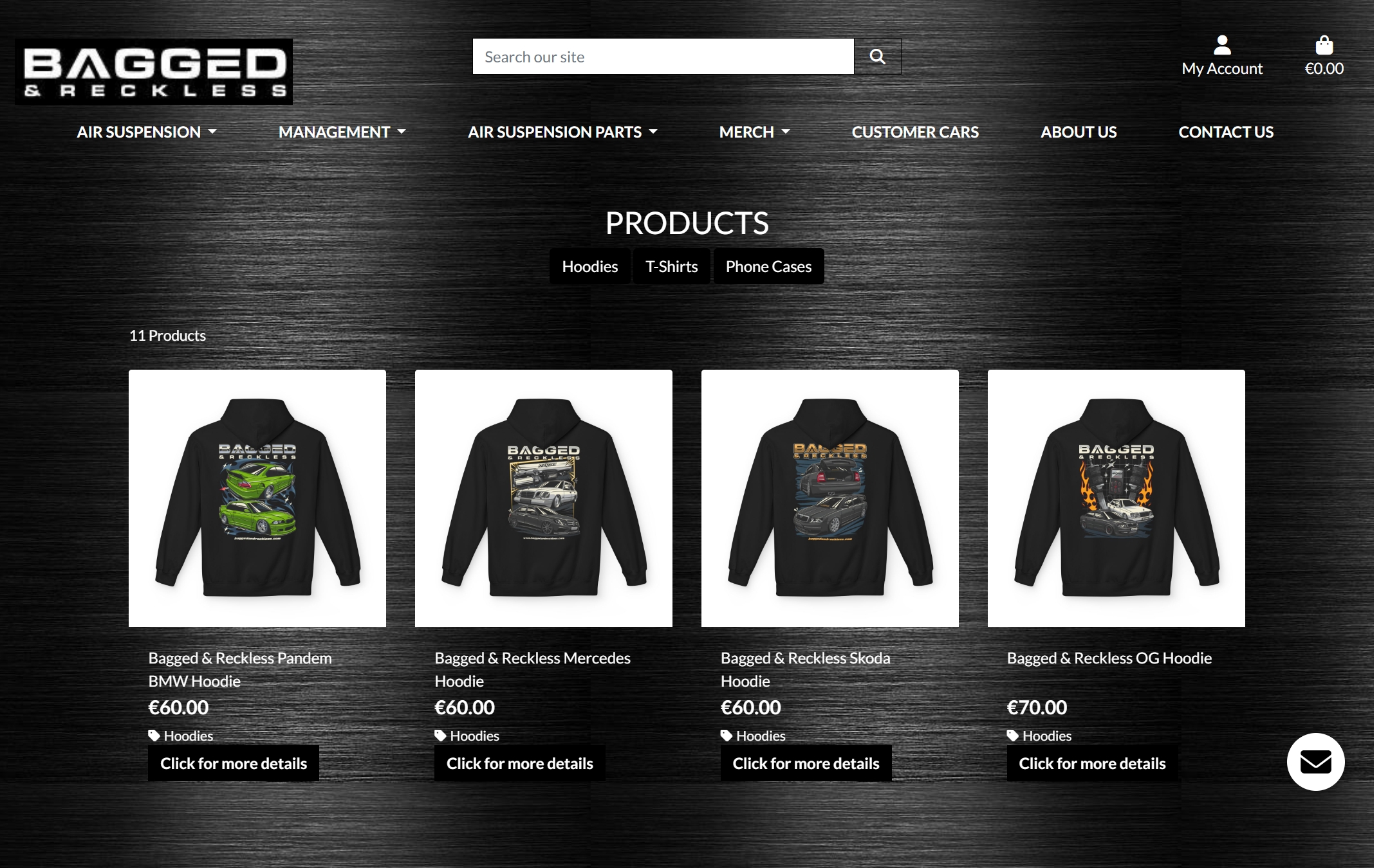 Merch Product Catalogue