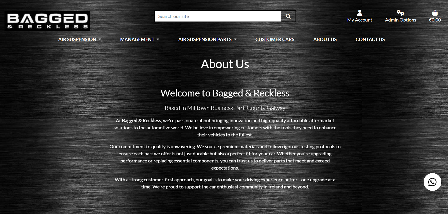 About Us Page