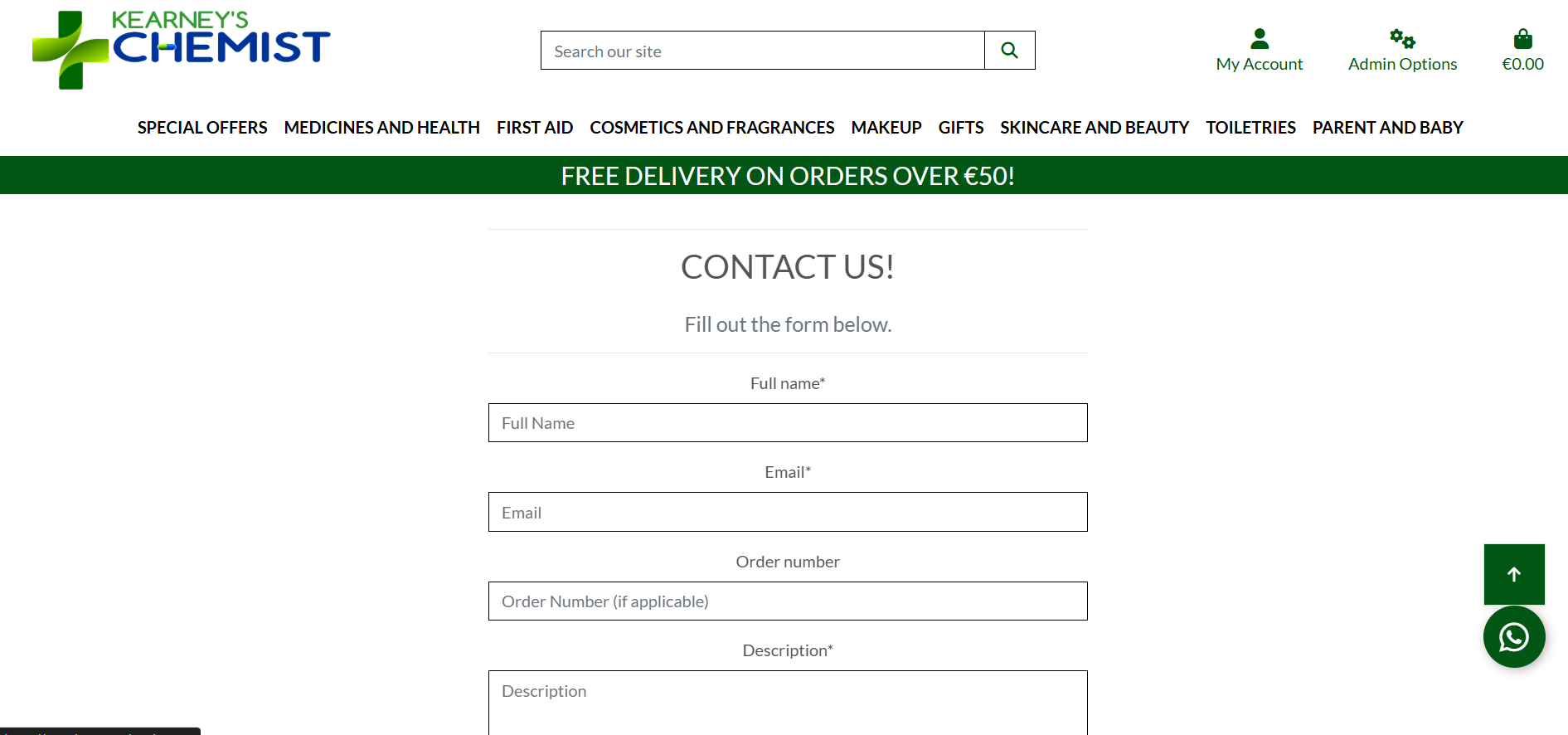 Contact Us Form