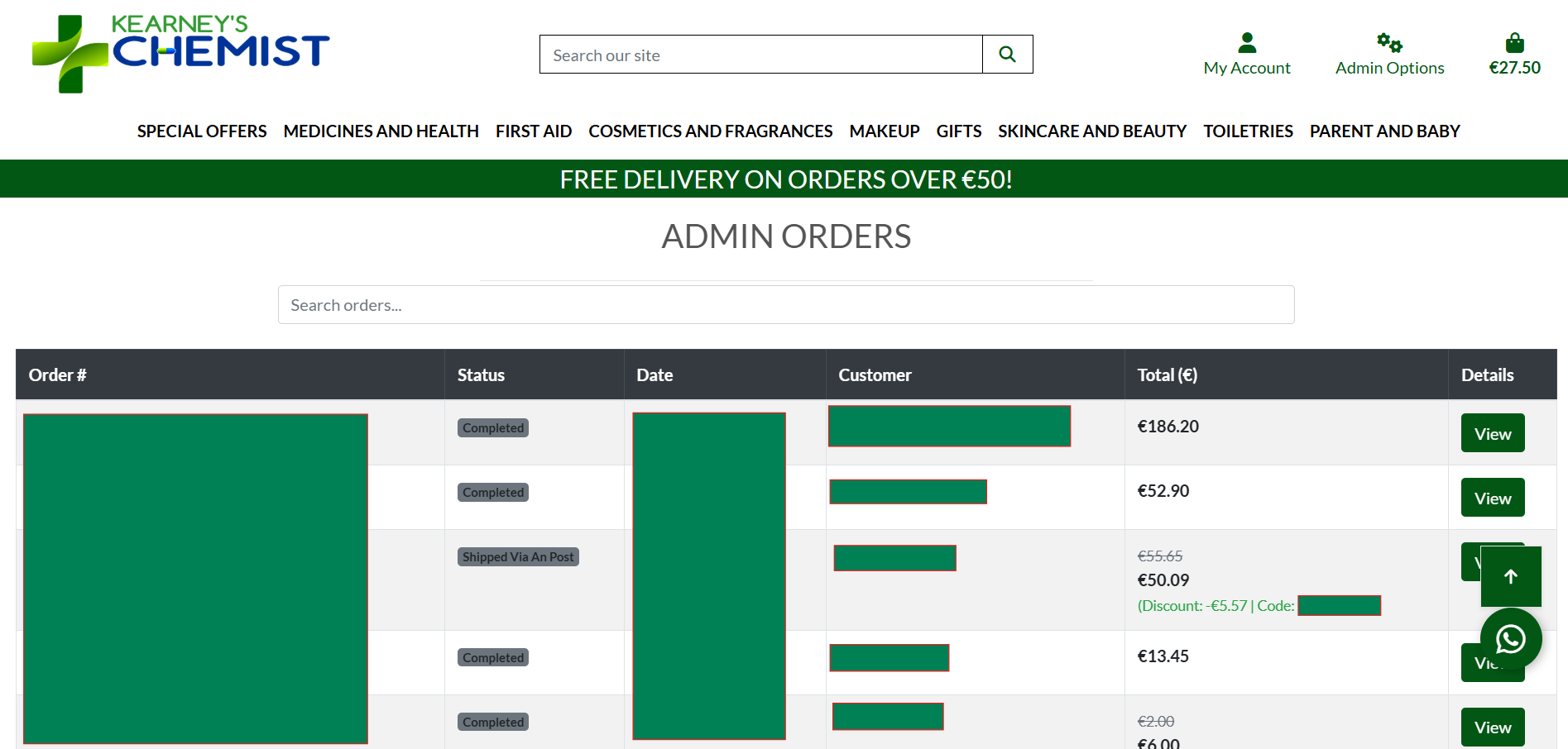 Order Management