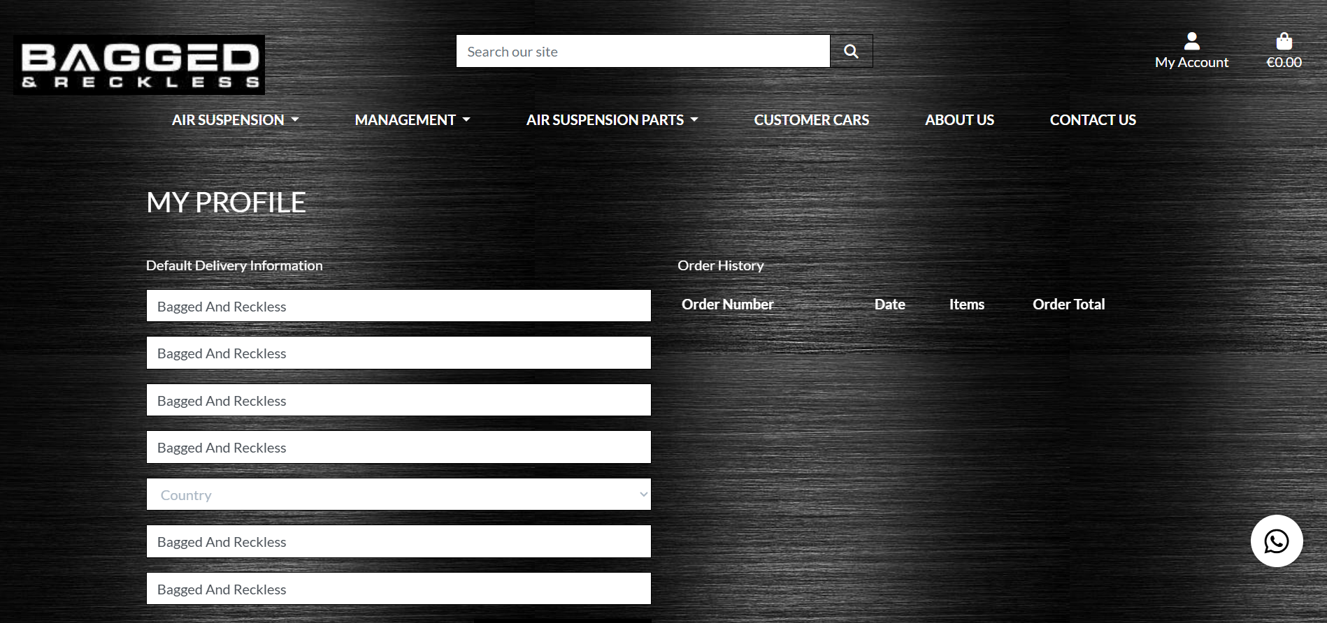 My Profile