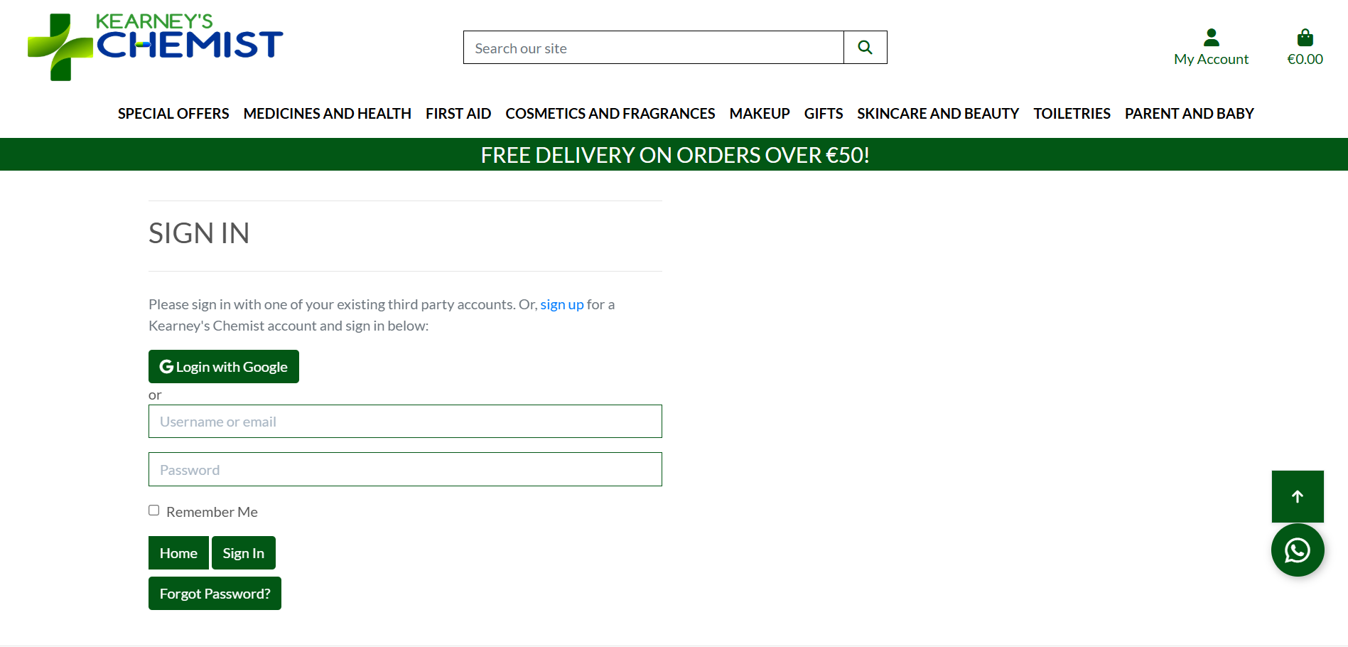 Login
