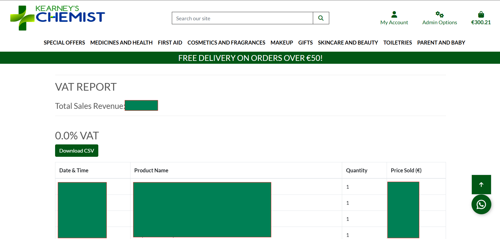 Vat Reports